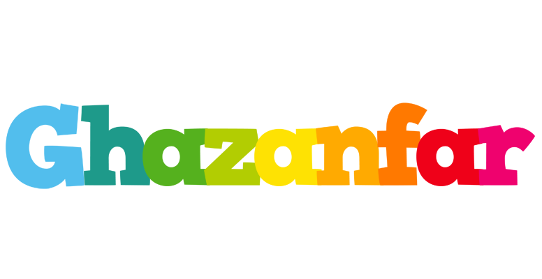 Ghazanfar rainbows logo