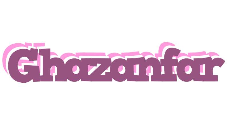 Ghazanfar relaxing logo
