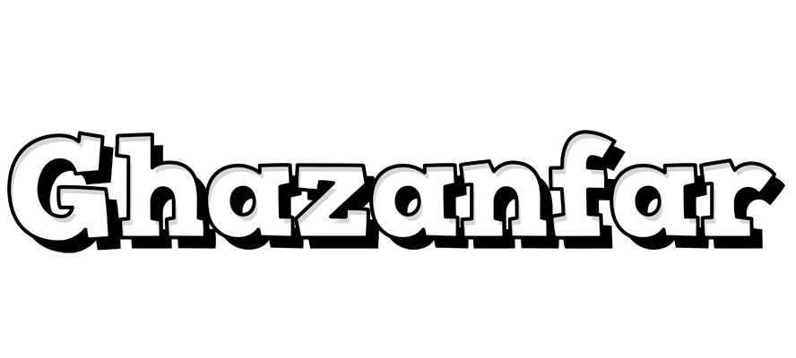Ghazanfar snowing logo