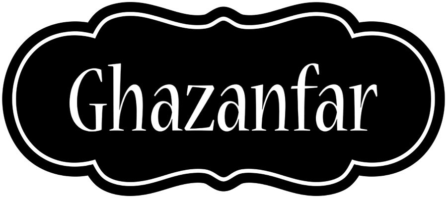 Ghazanfar welcome logo