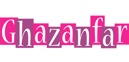 Ghazanfar whine logo