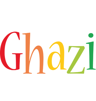 Ghazi birthday logo