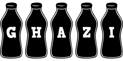 Ghazi bottle logo