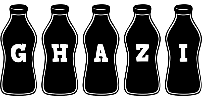 Ghazi bottle logo