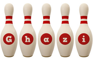 Ghazi bowling-pin logo