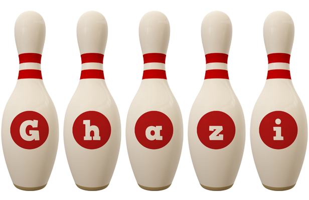 Ghazi bowling-pin logo