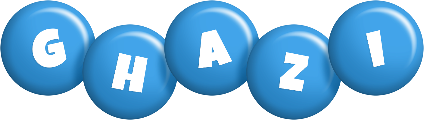 Ghazi candy-blue logo