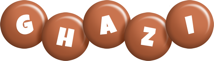 Ghazi candy-brown logo