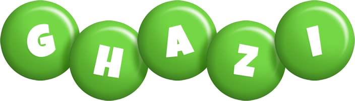 Ghazi candy-green logo