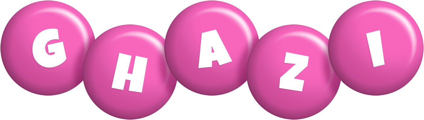 Ghazi candy-pink logo