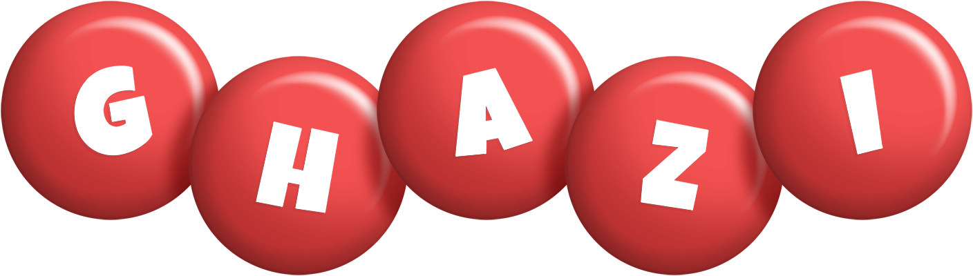 Ghazi candy-red logo