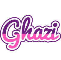 Ghazi cheerful logo