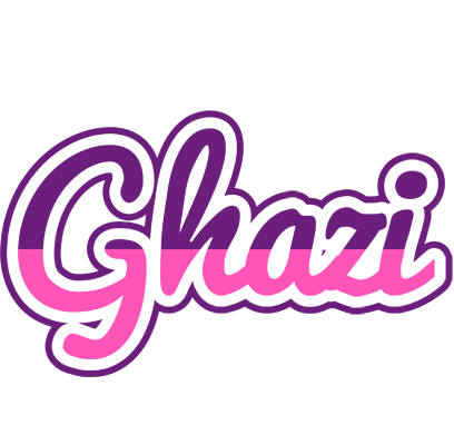 Ghazi cheerful logo