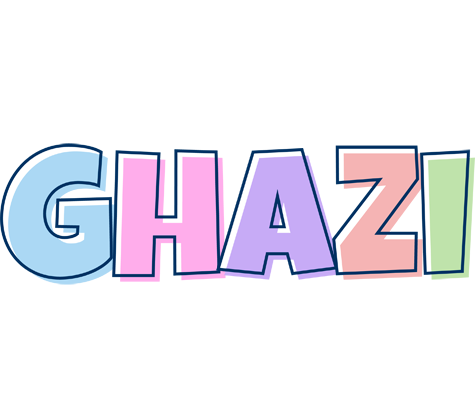 Ghazi pastel logo