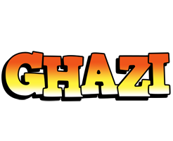 Ghazi sunset logo