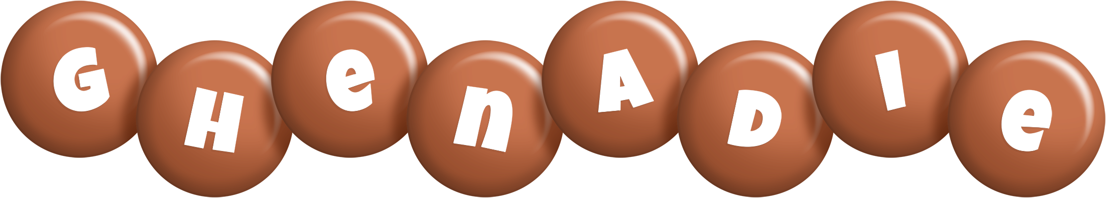 Ghenadie candy-brown logo