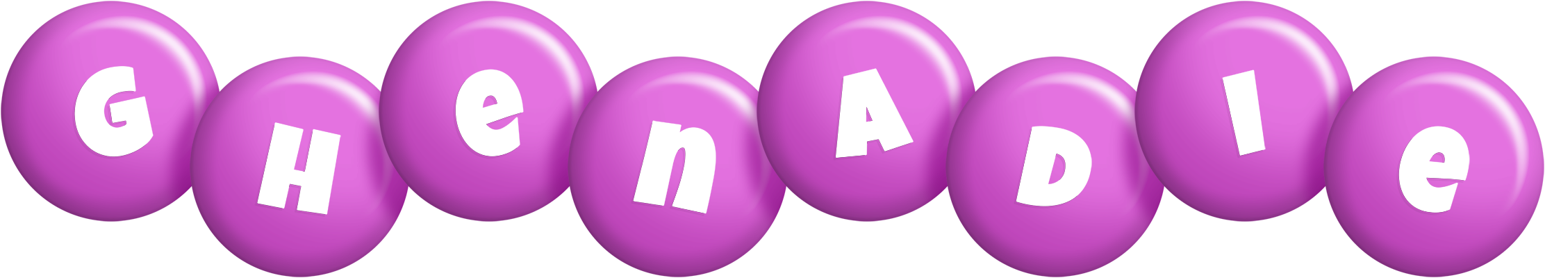 Ghenadie candy-purple logo