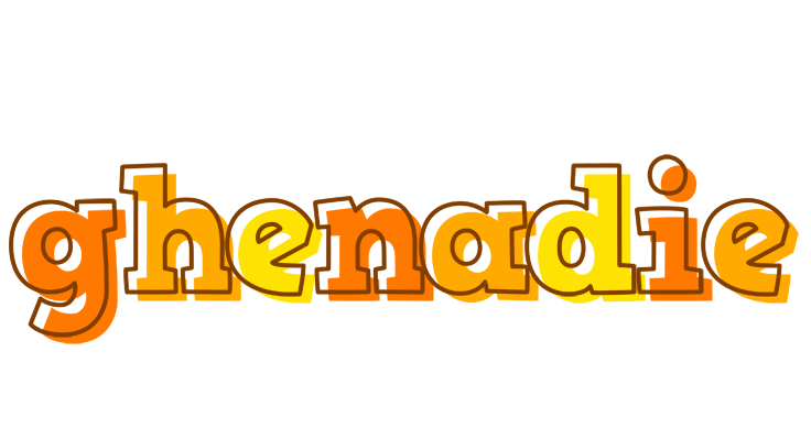 Ghenadie desert logo