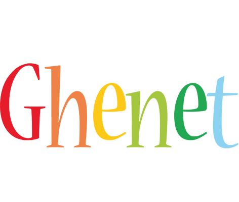 Ghenet birthday logo