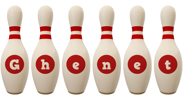 Ghenet bowling-pin logo