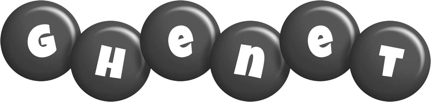 Ghenet candy-black logo