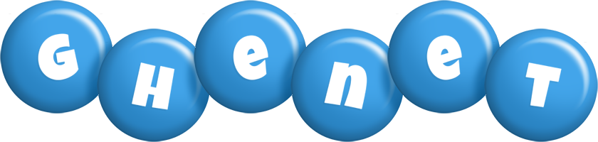 Ghenet candy-blue logo