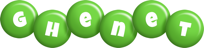 Ghenet candy-green logo