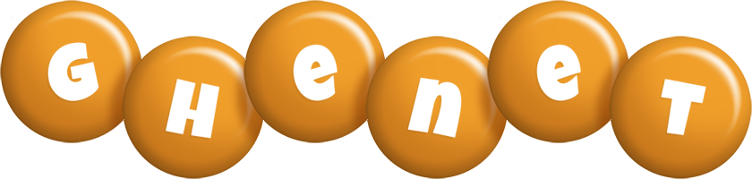 Ghenet candy-orange logo