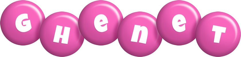 Ghenet candy-pink logo