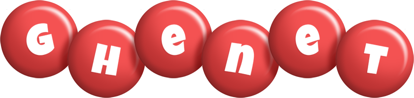 Ghenet candy-red logo