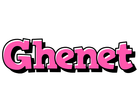 Ghenet girlish logo