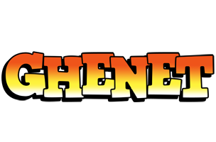 Ghenet sunset logo