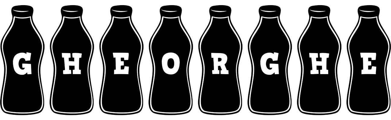 Gheorghe bottle logo