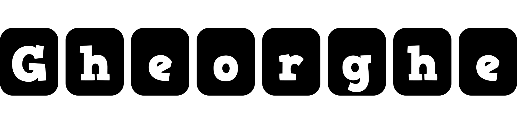 Gheorghe box logo