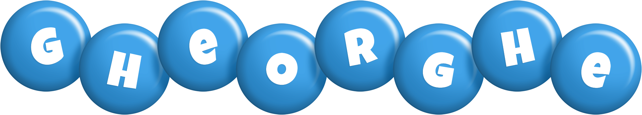 Gheorghe candy-blue logo