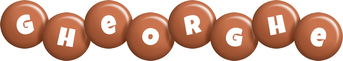 Gheorghe candy-brown logo