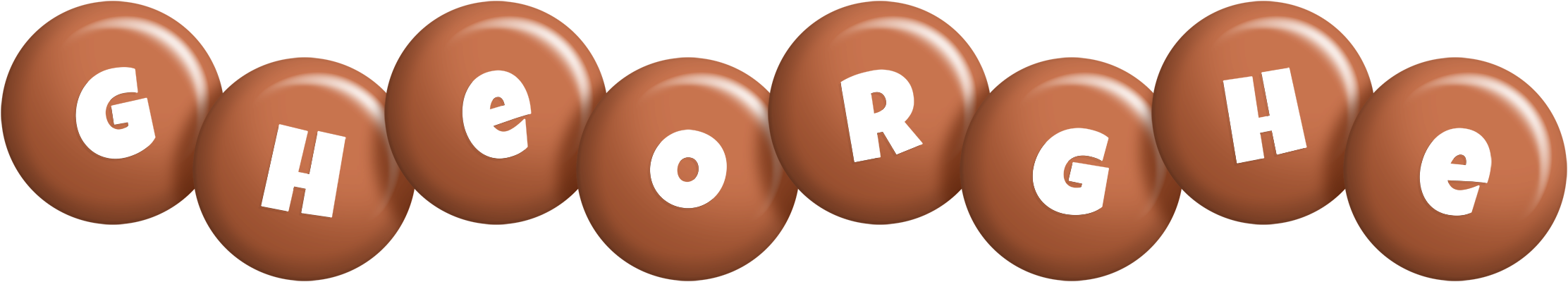 Gheorghe candy-brown logo