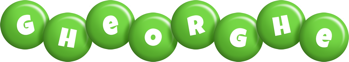 Gheorghe candy-green logo