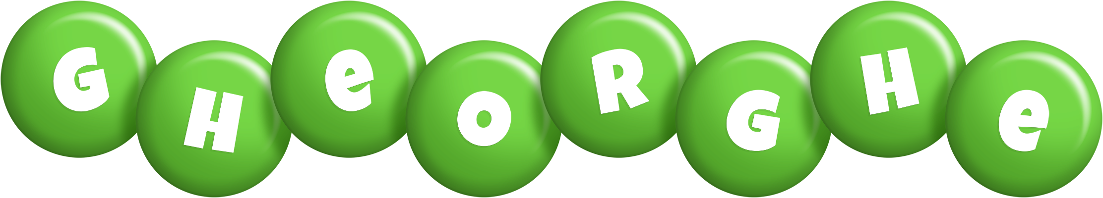 Gheorghe candy-green logo