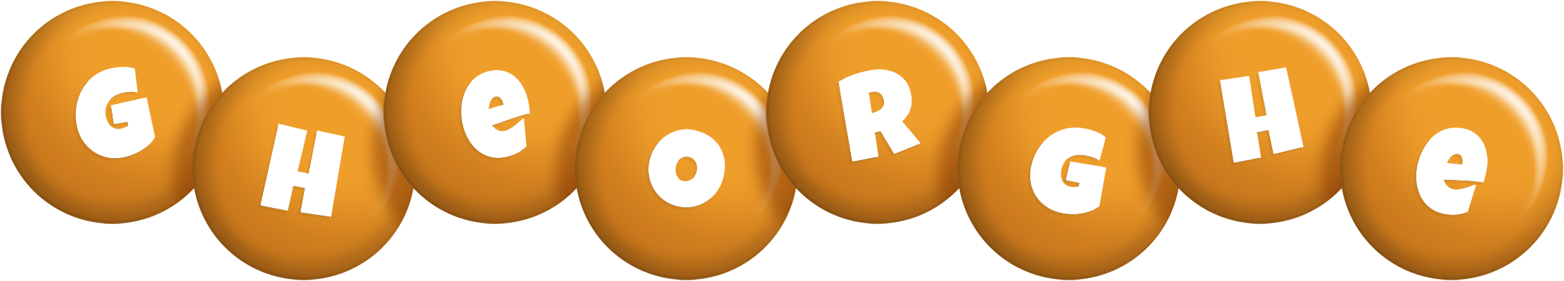 Gheorghe candy-orange logo
