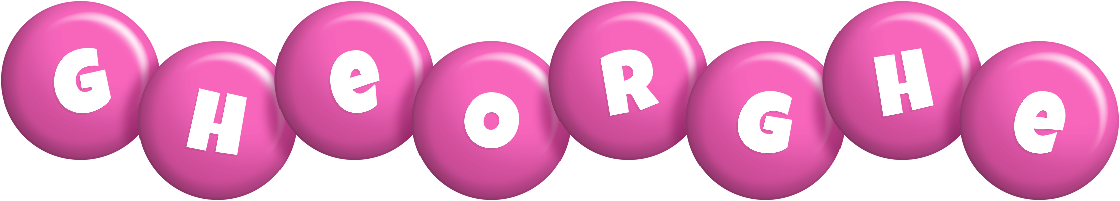 Gheorghe candy-pink logo