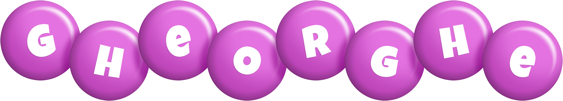Gheorghe candy-purple logo