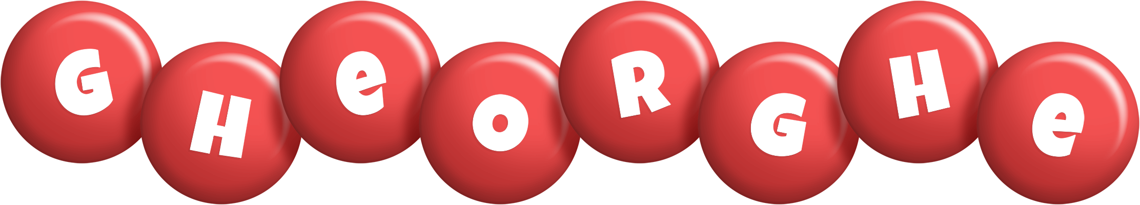 Gheorghe candy-red logo