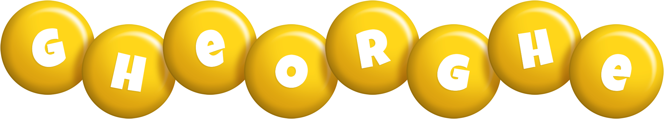 Gheorghe candy-yellow logo