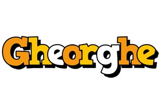 Gheorghe cartoon logo