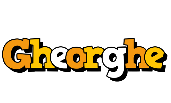 Gheorghe cartoon logo