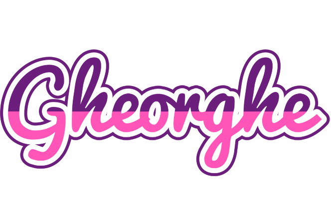 Gheorghe cheerful logo