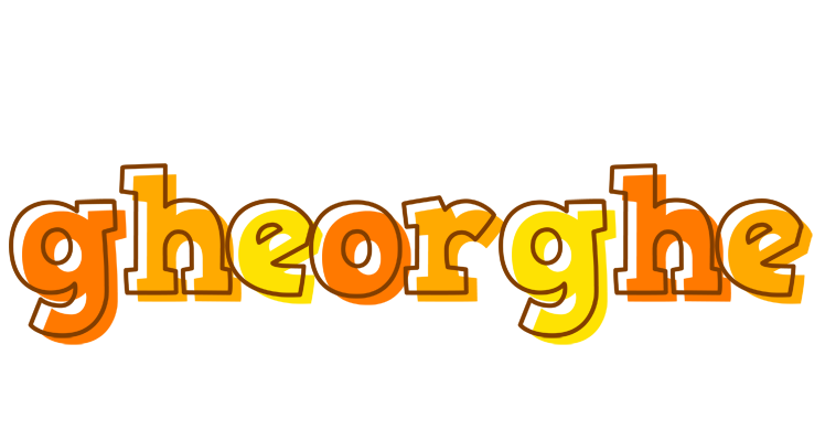 Gheorghe desert logo