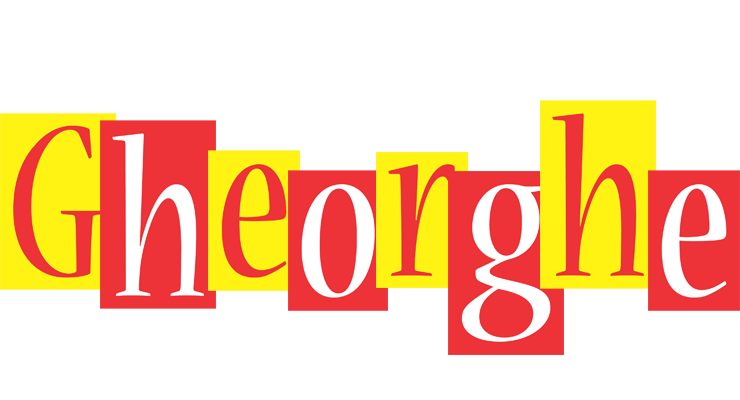 Gheorghe errors logo