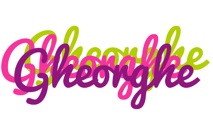 Gheorghe flowers logo